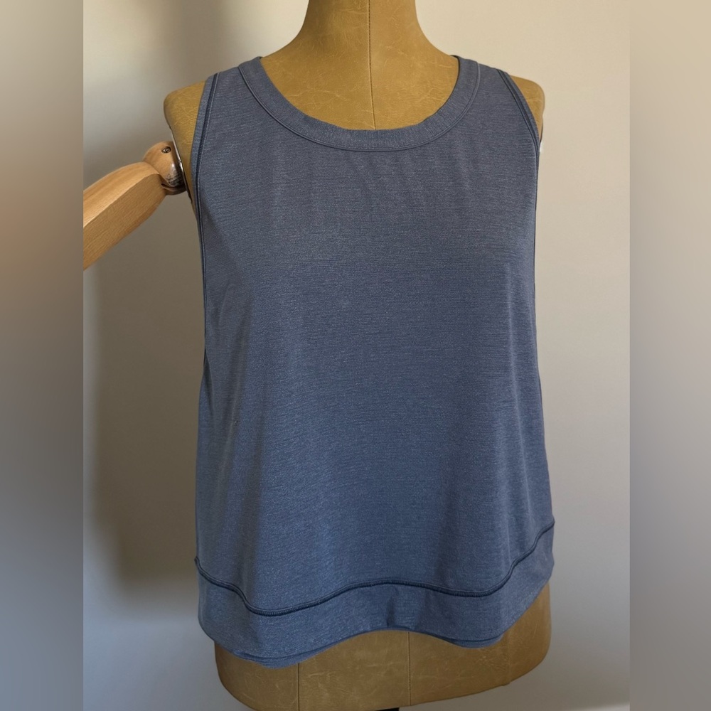 LULULEMON pace perfect tank top, Heather gray - Picture 3 of 8